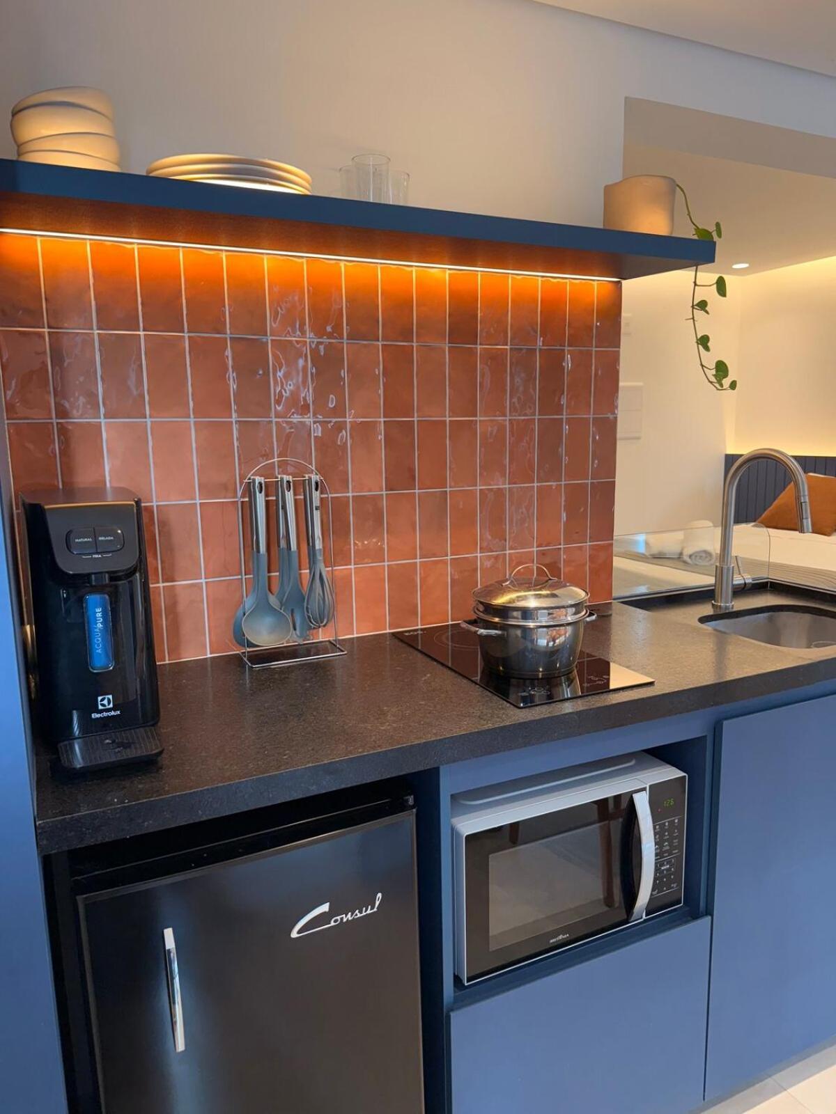 Apartamento Com Estacao De Trabalho E Vista Proximo A Faria Lima E Congonhas São Paulo Exterior foto